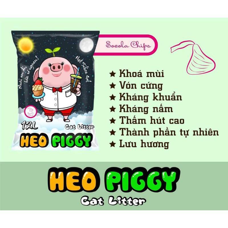 Cát vệ sinh Piggy gói 12l