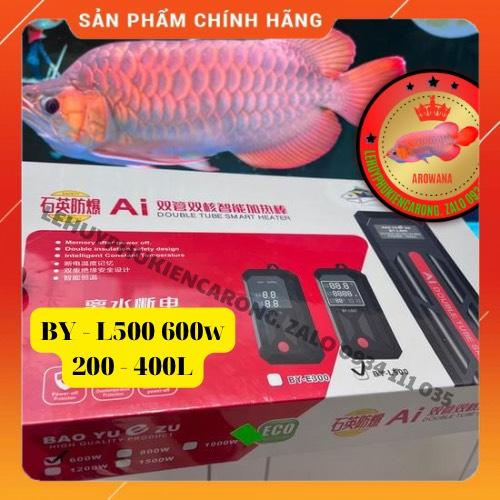 Sưởi Bể Cá BAOYU L500, Màn Hình LCD Công Nghệ Kẹp Mới Nhất Tự Ngắt Khi Đủ Công Suất 600W-800W-1000W-1200W