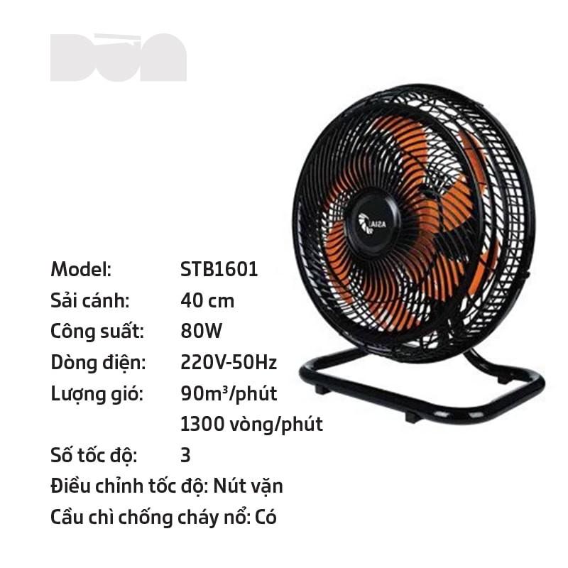 Hình ảnh (ASIA) Quạt sàn Asia TURBO 6 cánh 80w - bán công nghiệp - Hàng chính hãng