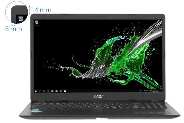 Laptop Acer Aspire A315 56 308N i3 1005G1/4GB/256GB/15.6&quot;F/Win10/(NX.HS5SV.00C)/Đen - Hàng chính hãng