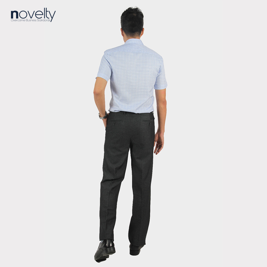 Áo sơ mi nam ngắn tay Novelty Regular fit hoa văn NSMMINMTCR220924N