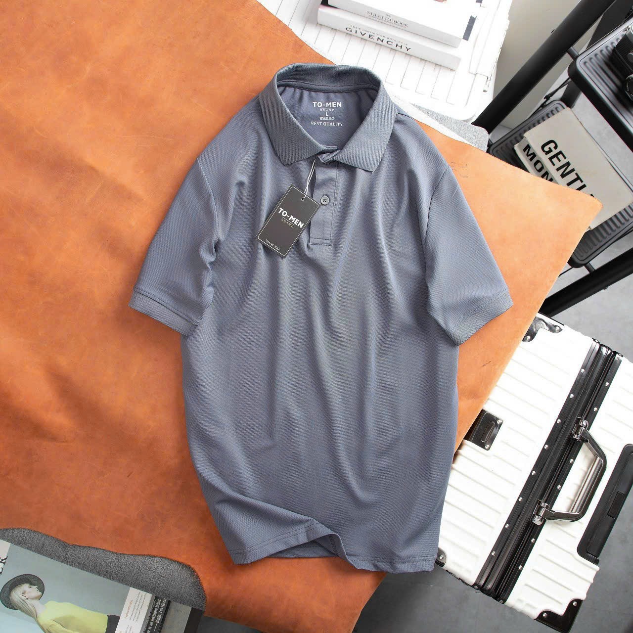 Áo Polo cổ trụ chất poly cá sấu đủ màu, đủ size tha hồ lựa chọn