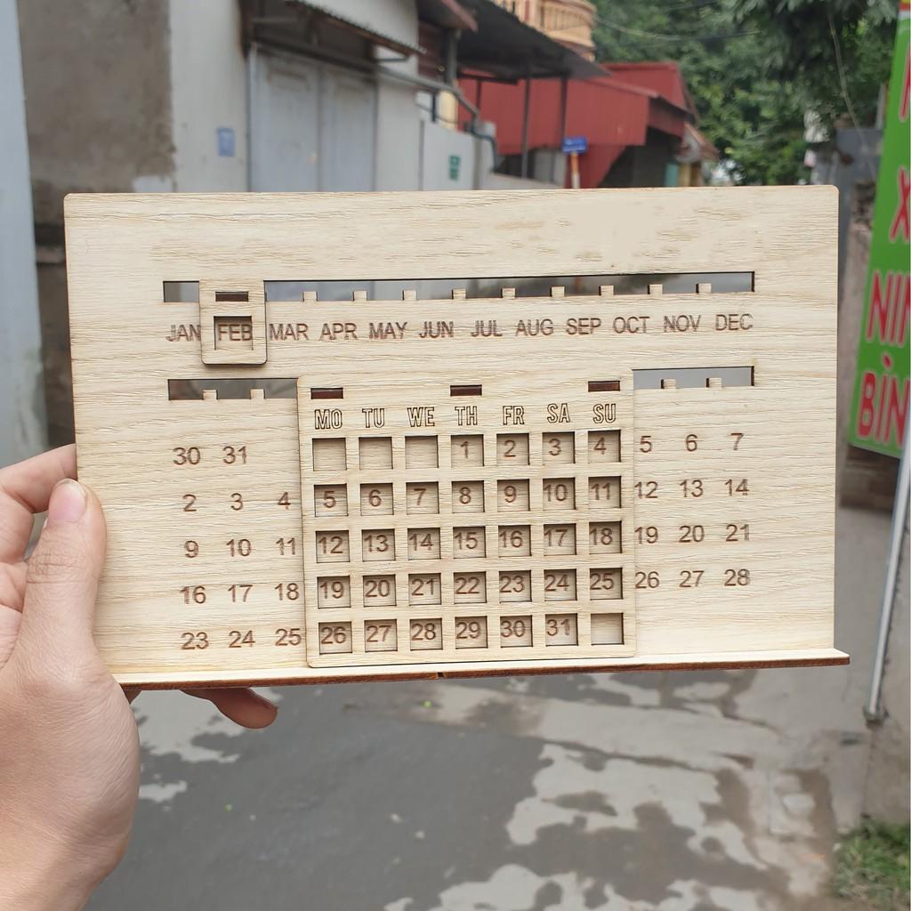 Lịch Gỗ Vạn Niên | Khắc theo yêu cầu |