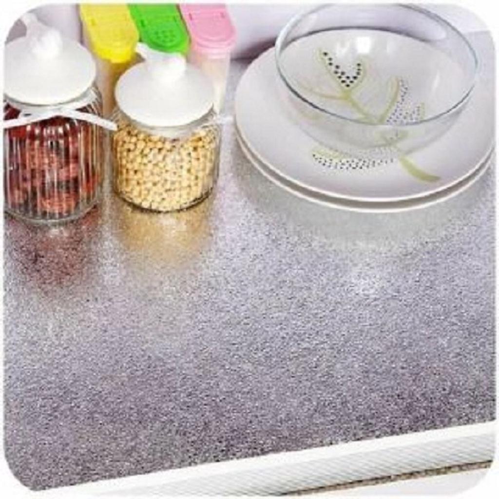 Giấy bạc dán tường nhà bếp chống thấm dầu, thấm nước tiện dụng 3mx60cm