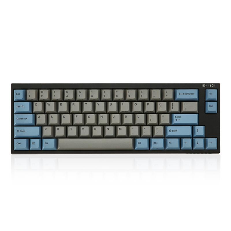 Bàn Phím Cơ Leopold FC660M PD BT Blue Grey Bluetooth - Hàng chính hãng