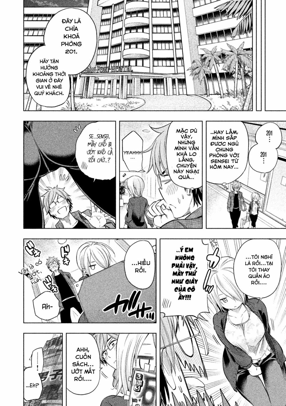 thế quái nào cô giáo lại ở đây!? chapter 35 13