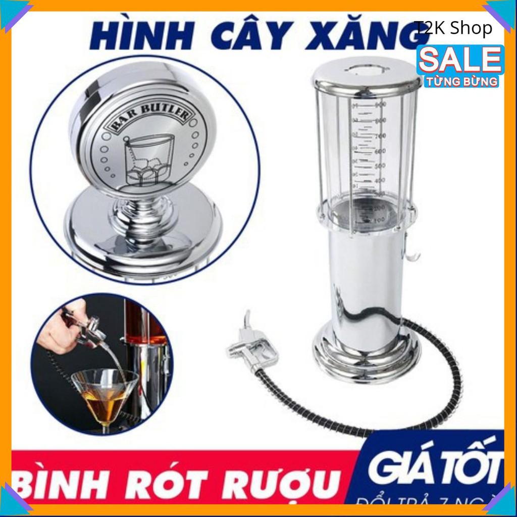 Bình Bơm Rót Rượu Bia Hình Cây Xăng Độc Đáo Lạ Mắt - Loại 1 Vòi - T2K Shop