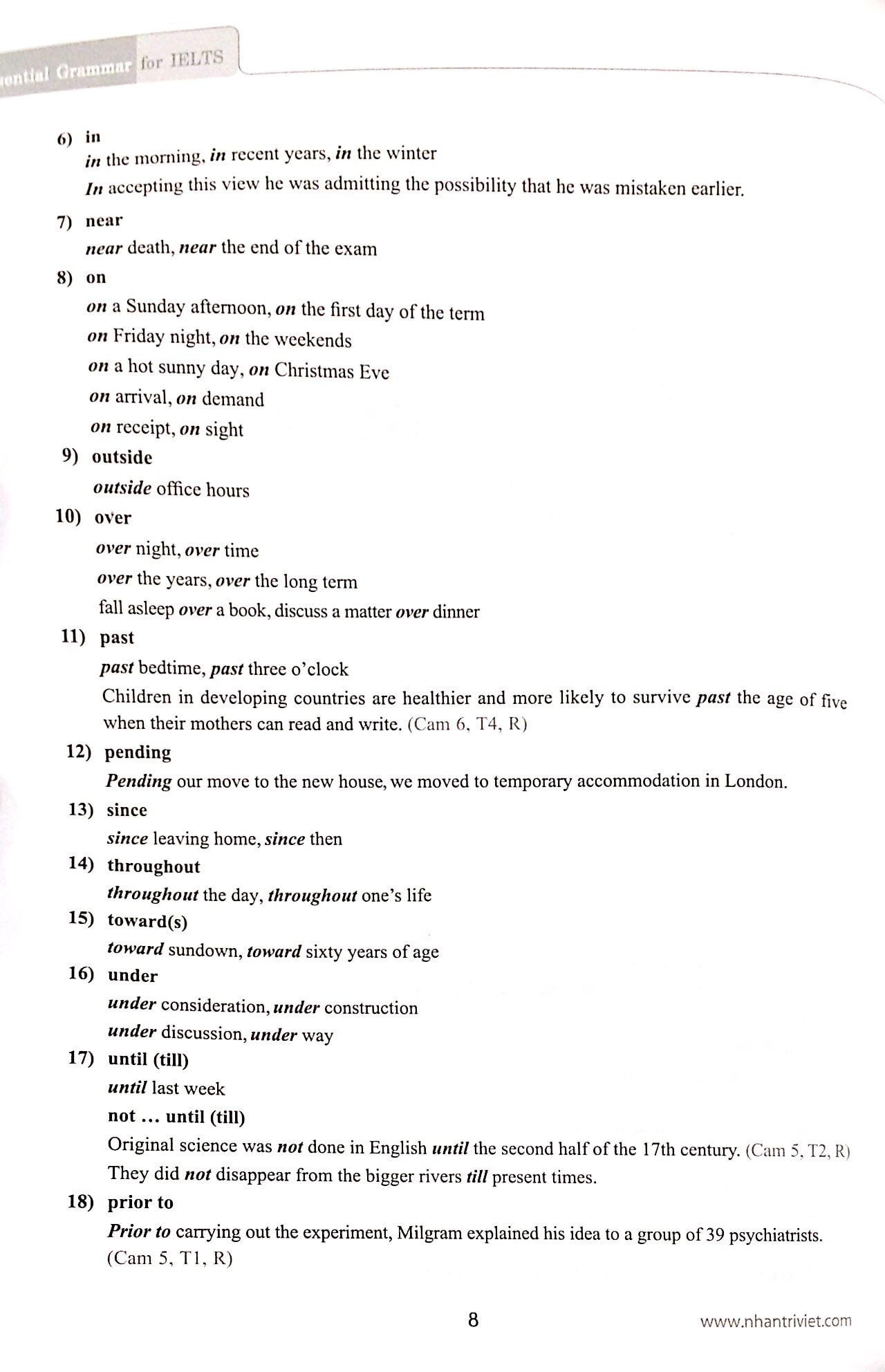 Essential Grammar For IELTS (Tái Bản)