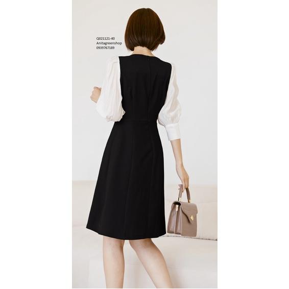 Đầm phối màu thanh lịch - Q02-1121