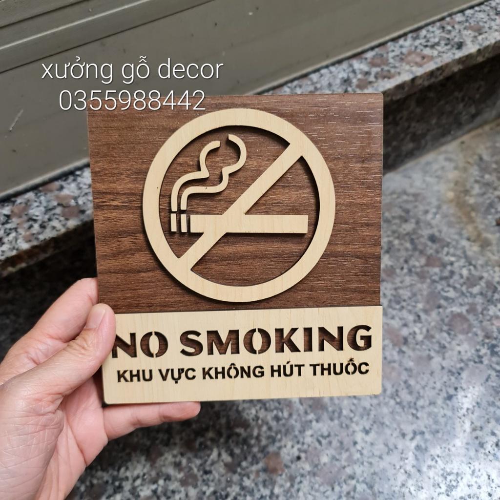 Bảng Cấm hút thuốc, biển báo No smoking, bảng báo No smoking, bảng cấm hút thuốc, khu vực hút thuốc giá rẻ.