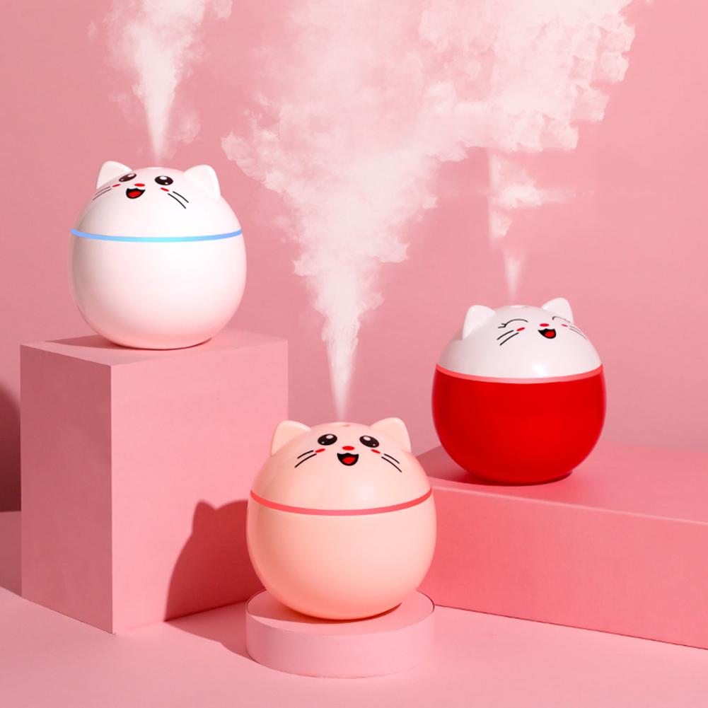 USB Phun Sương Tạo Ẩm Hình Ếch Con Phun Sương Tạo Mới Máy Phun Sương Tạo Độ Ẩm Lọc Cát Đèn Ngủ LED Văn Phòng Nhà Mini Phun Sương Tạo Ẩm