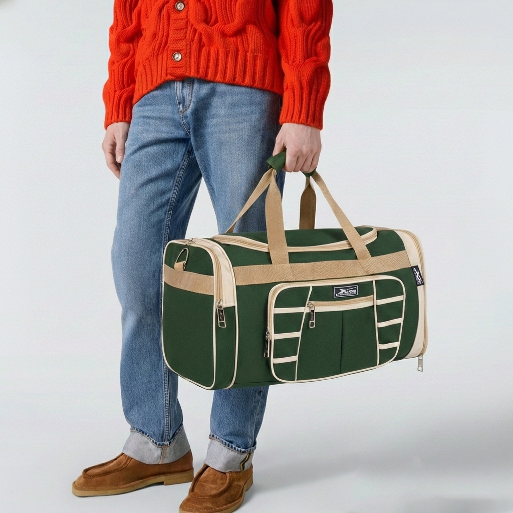 Túi Du Lịch Đi Phượt Xbags Stylish – Túi Du Lịch Cao Cấp Sang Trọng, Có Ngăn Đựng Giày Riêng Tiện Lợi XB6006