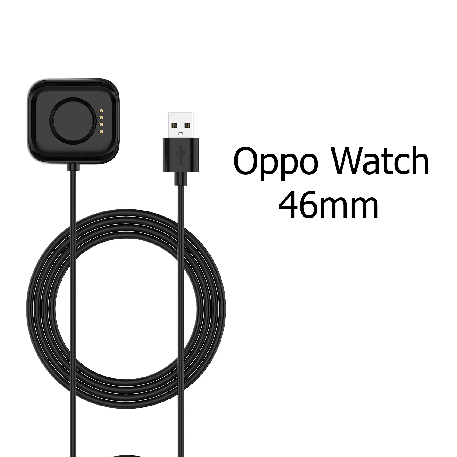 Dây Cáp Sạc Thay Thế Dành Cho Đồng Hồ Thông Minh Oppo Watch 46mm Dài 1m