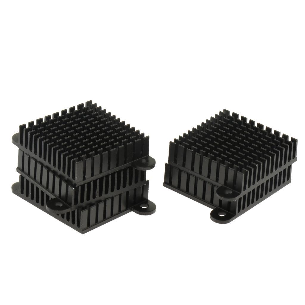 35x35x10mm Aluminum Sink Heatsink Cooler Fin, LED Amplifier Transistor