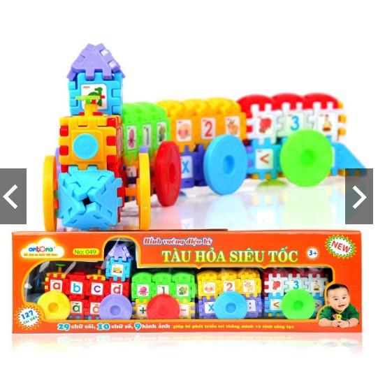 Xếp hình tàu hỏa siêu tốc antona