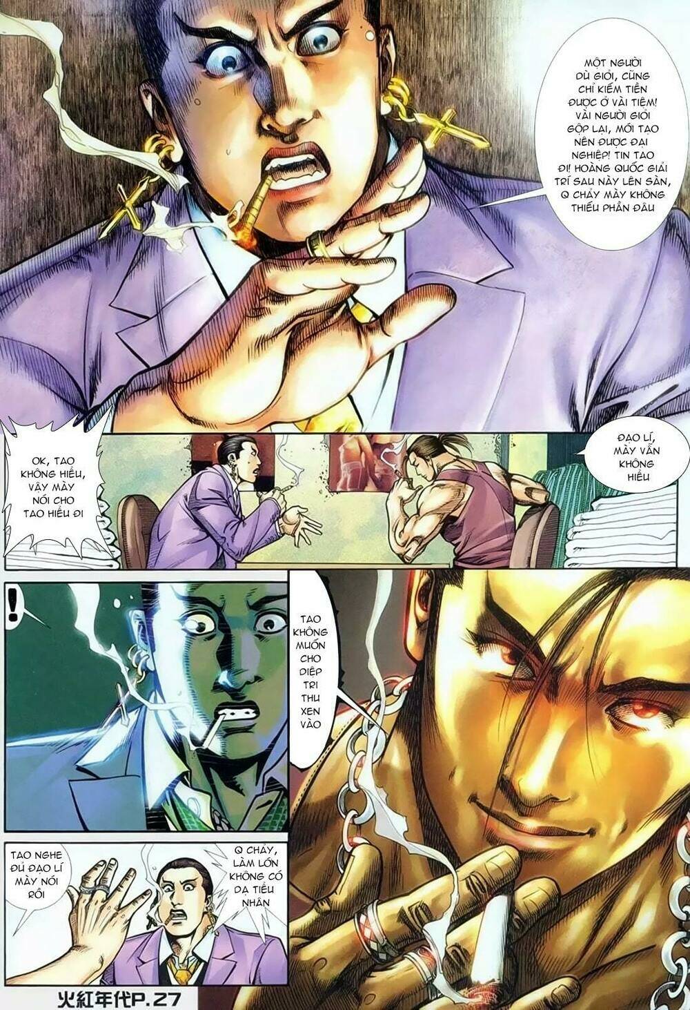 hỏa hồng niên đại hắc cốt đường chapter 134 22