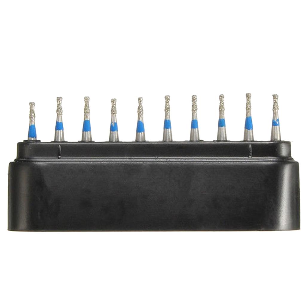 50pcs  FG Diamond Tapered Ball End Burs For High Speed Handpiece