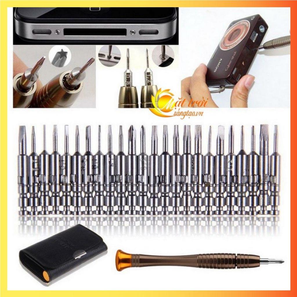 Bộ tô vít đa năng 25in1 ví da