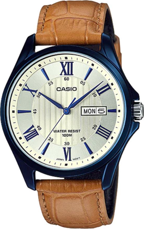 Đồng hồ nam dây da Casio MTP-1384BUL-9AVDF