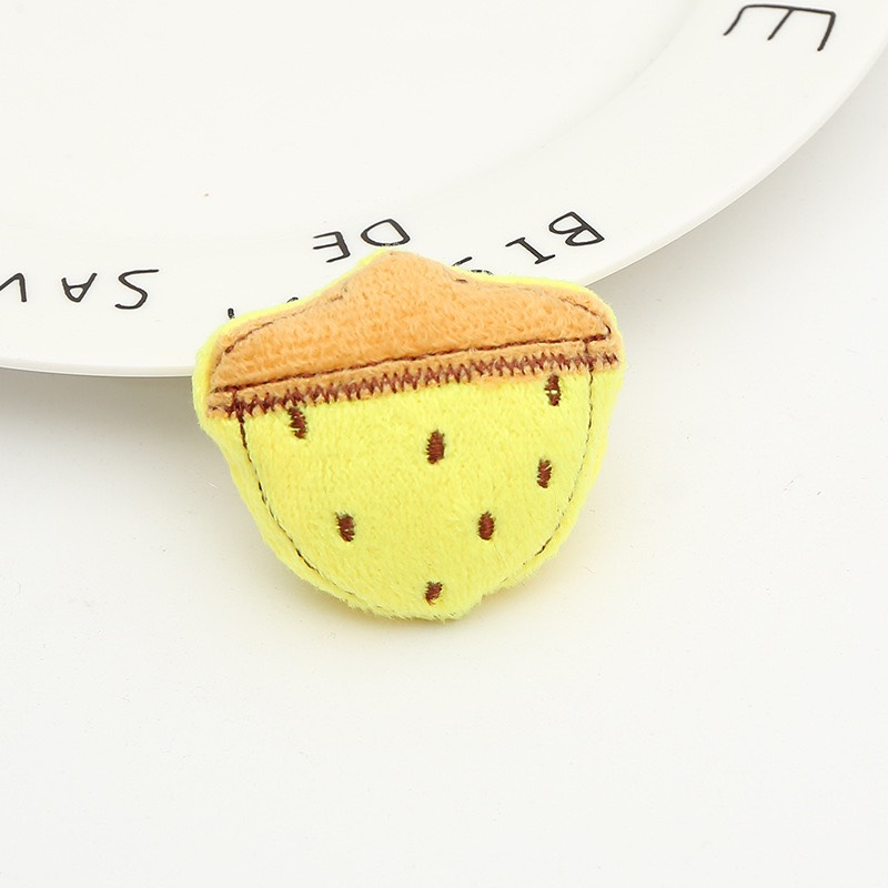 100 Gấu bông hình trái cây cho máy gắp thú, hand made kẹp tóc, móc khoá ngẫu nhiên nhiều mẫu