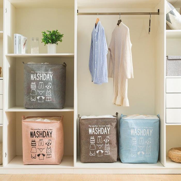 Giỏ vải đựng đồ bảo quản quần áo
