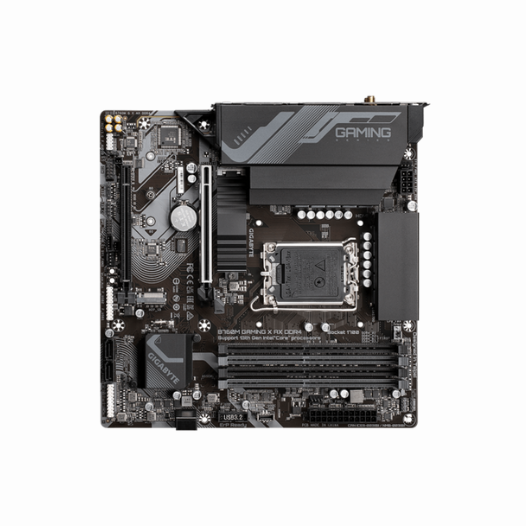 Mainboard Gigabyte B760M Gaming X AX DDR4 (Intel B760/LGA1700/M-ATX/4 khe RAM DDR4/128GB) - Hàng Chính Hãng