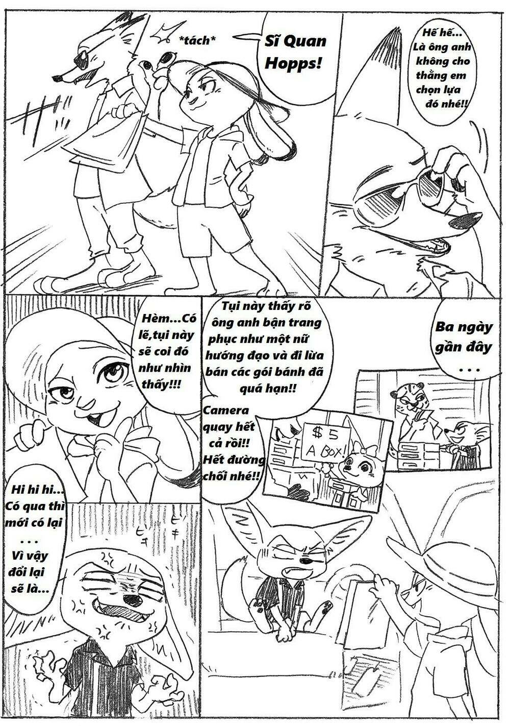 zootopia - ngoại truyện chapter 41 3