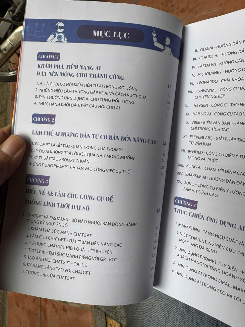 (In màu) AI THỰC CHIẾN - Phải kiếm ra tiền - Nguyễn Tiến Quốc, Luân Đức Đại - Mochibooks