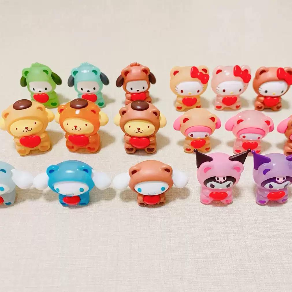 Blindbox Đồ Chơi 2 Mô Hình Sanrio characters - Gummy Bear Series Q-Bean - Allforplay RS27