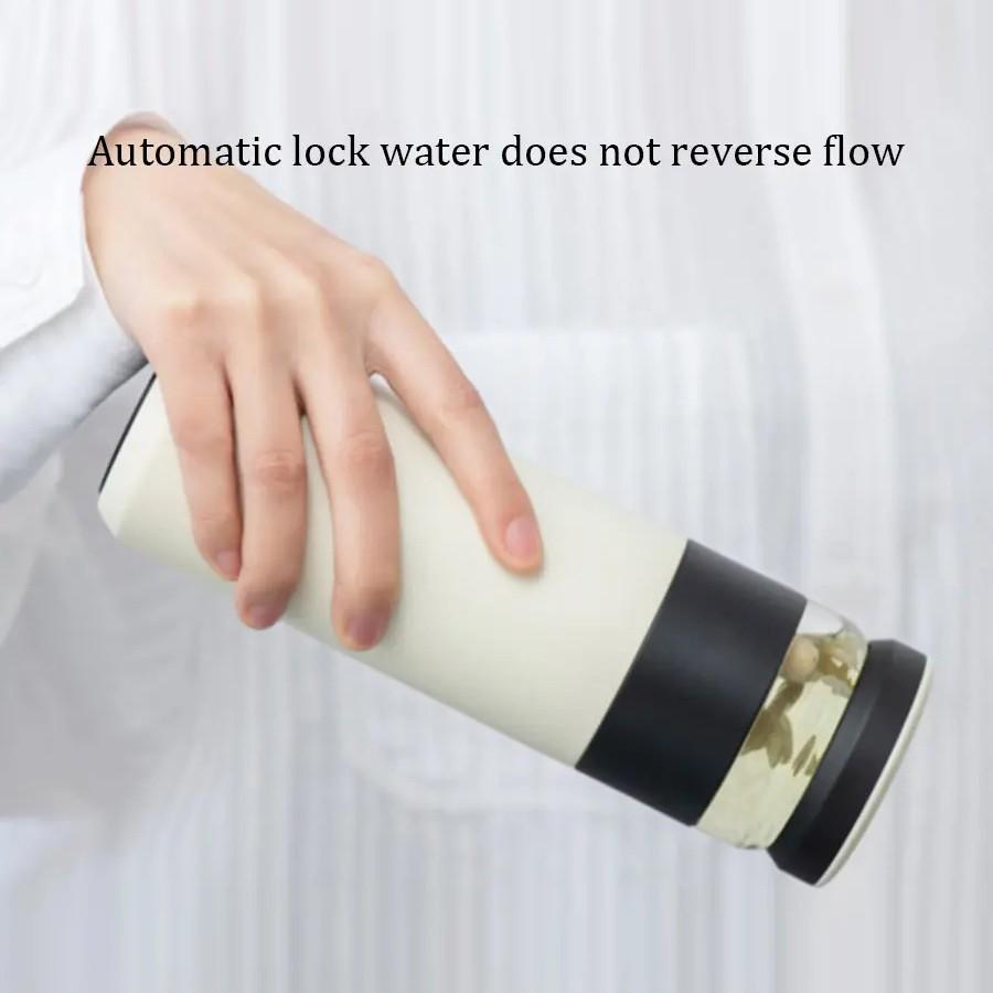 Bình Nước Giữ Nhiệt Fun Home Tích Hợp Bộ Phận Pha Trà 520ml Đa Năng Tiện Dụng Hàng nhập khẩu