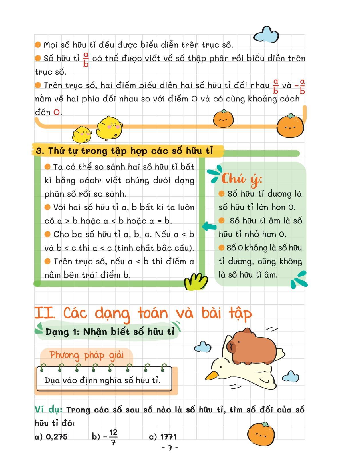 Takenote - Sổ Tay Kiến Thức Và Dạng Toán 7