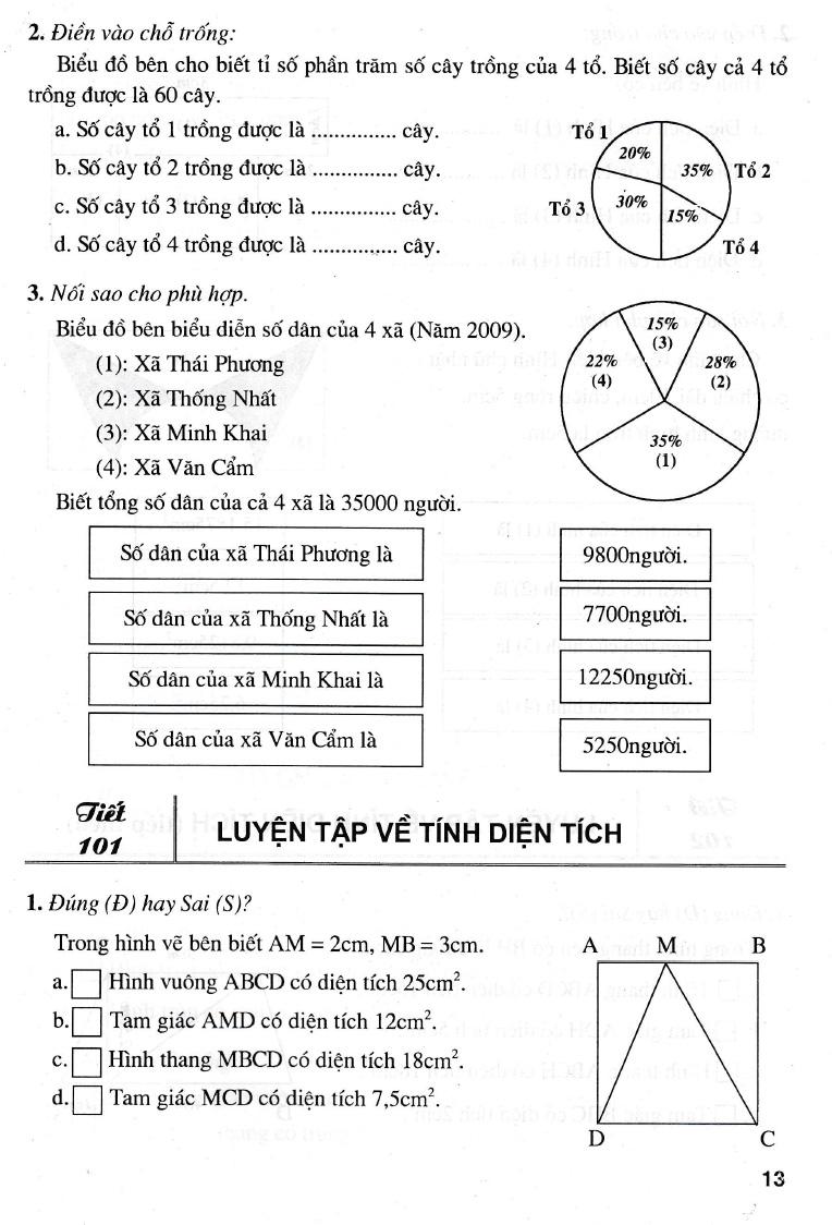 Bài Tập Trắc Nghiệm Hay Và Khó Toán 5 - Tập 2