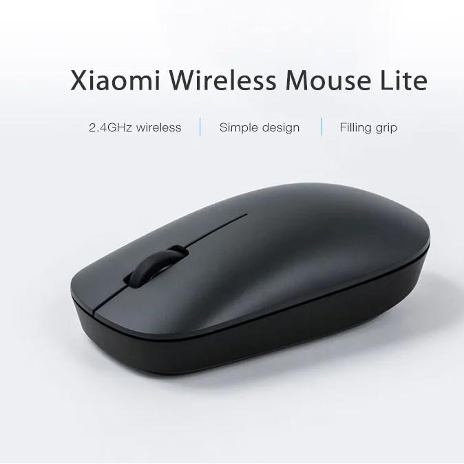 Chuột Máy Tính Không Dây Xiaomi 1000DPI Nhỏ Gọn Dành Cho Chơi Game/ Văn Phòng Hàng nhập khẩu