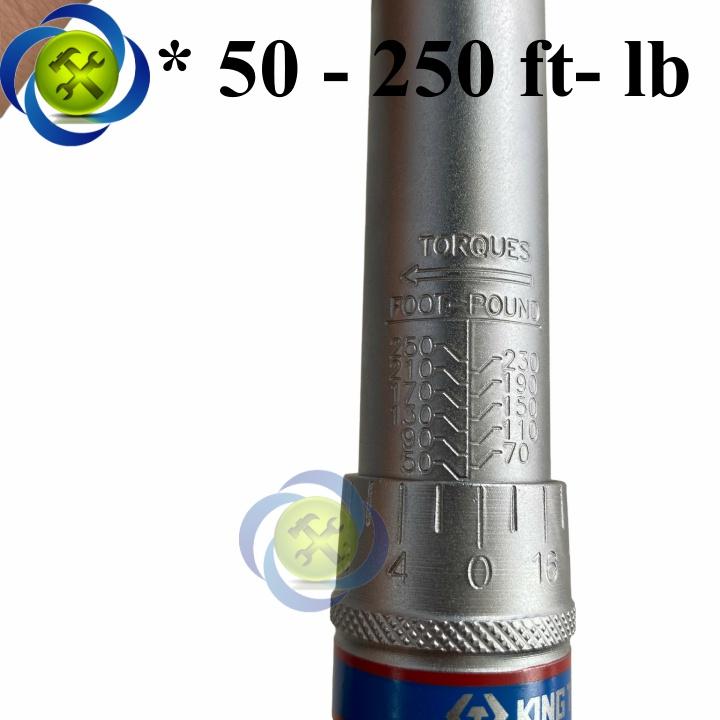 Cần siết lực 1/2 Kingtony 34423-2B dài 570mm