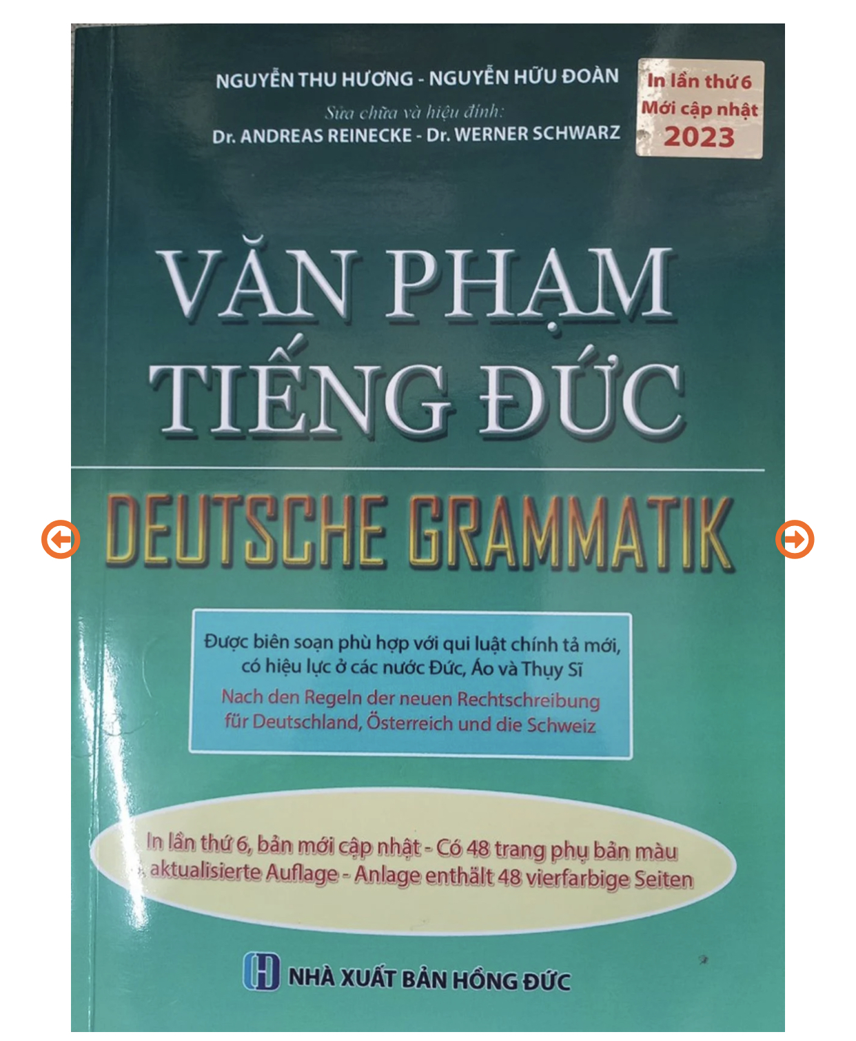 Văn Phạm Tiếng Đức - Deutsche Grammatik Kèm Theo 32 Trang Phụ Bản Màu