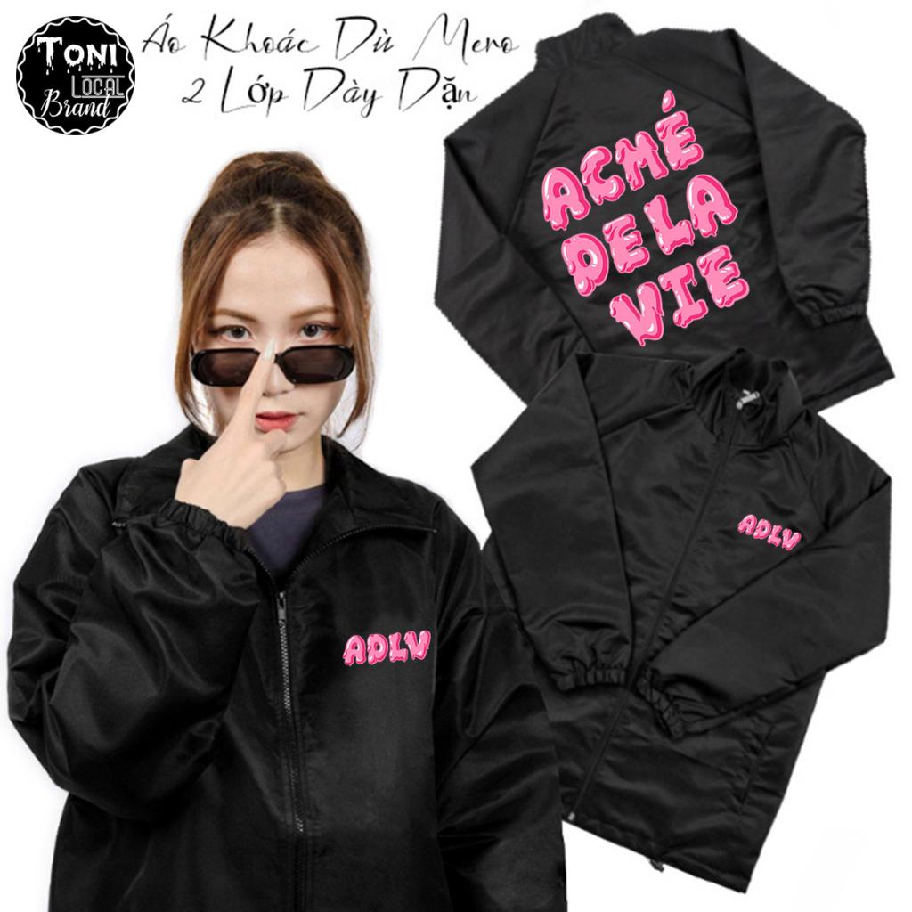 Áo Khoác Dù Local Brand ADV Jacket Mero 2 lớp dày form rộng Unisex cổ bẻ
