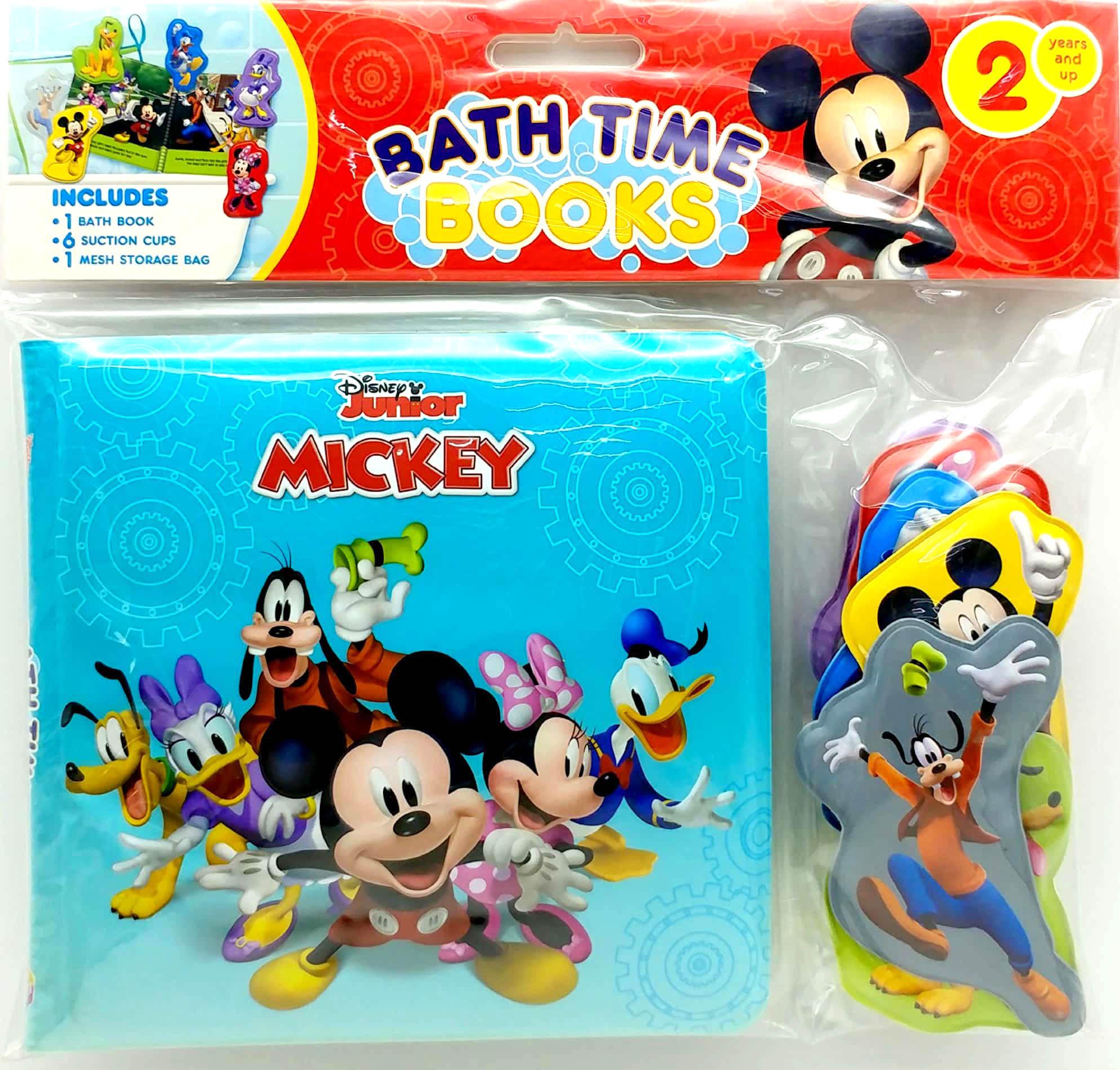 Disney Minnie &amp; Mickey Bath Time Books (Eva Bag Edition)