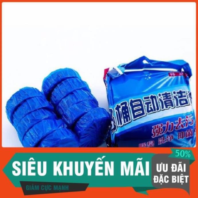 Combo 10 Viên Thả Bồn Cầu Toilet Diệt kKhuẩn