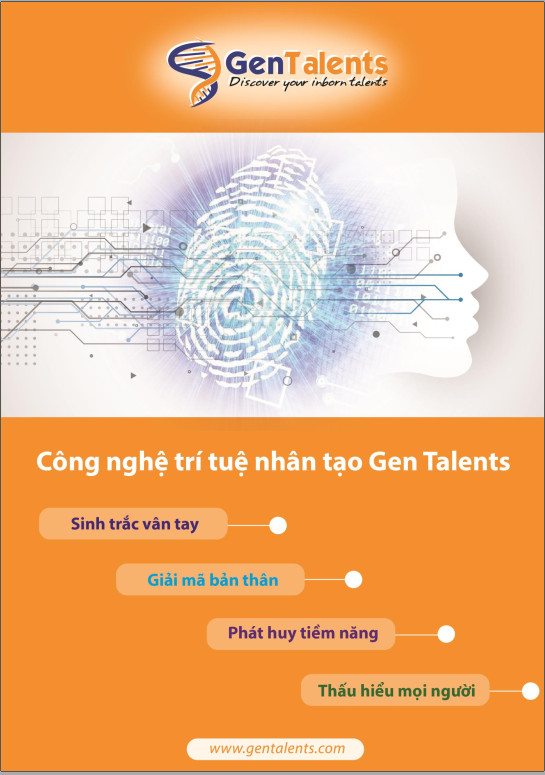 Hình ảnh Sinh Trắc Vân Tay Gen Talents - Bài báo cáo đầy đủ 4 module