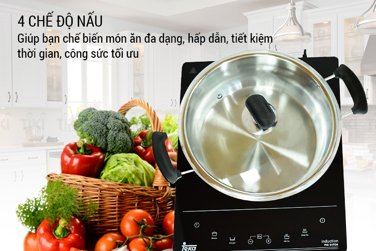 Bếp Điện Từ Đơn TEKA FIC 31T30 - Tặng Kèm Nồi Lẩu - Hàng chính hãng