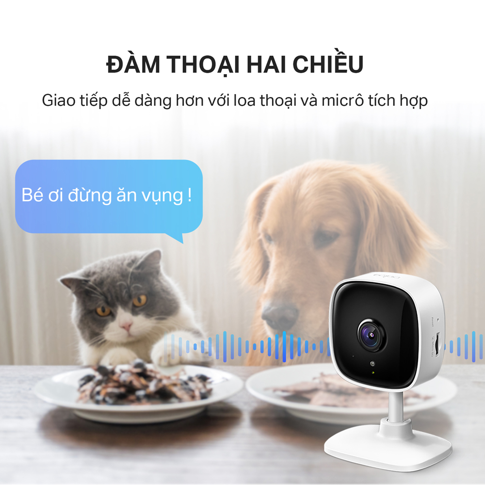 Camera WiFi Thông Minh TP-Link Tapo C100 An Ninh Cho Gia Đình - Hàng Chính Hãng