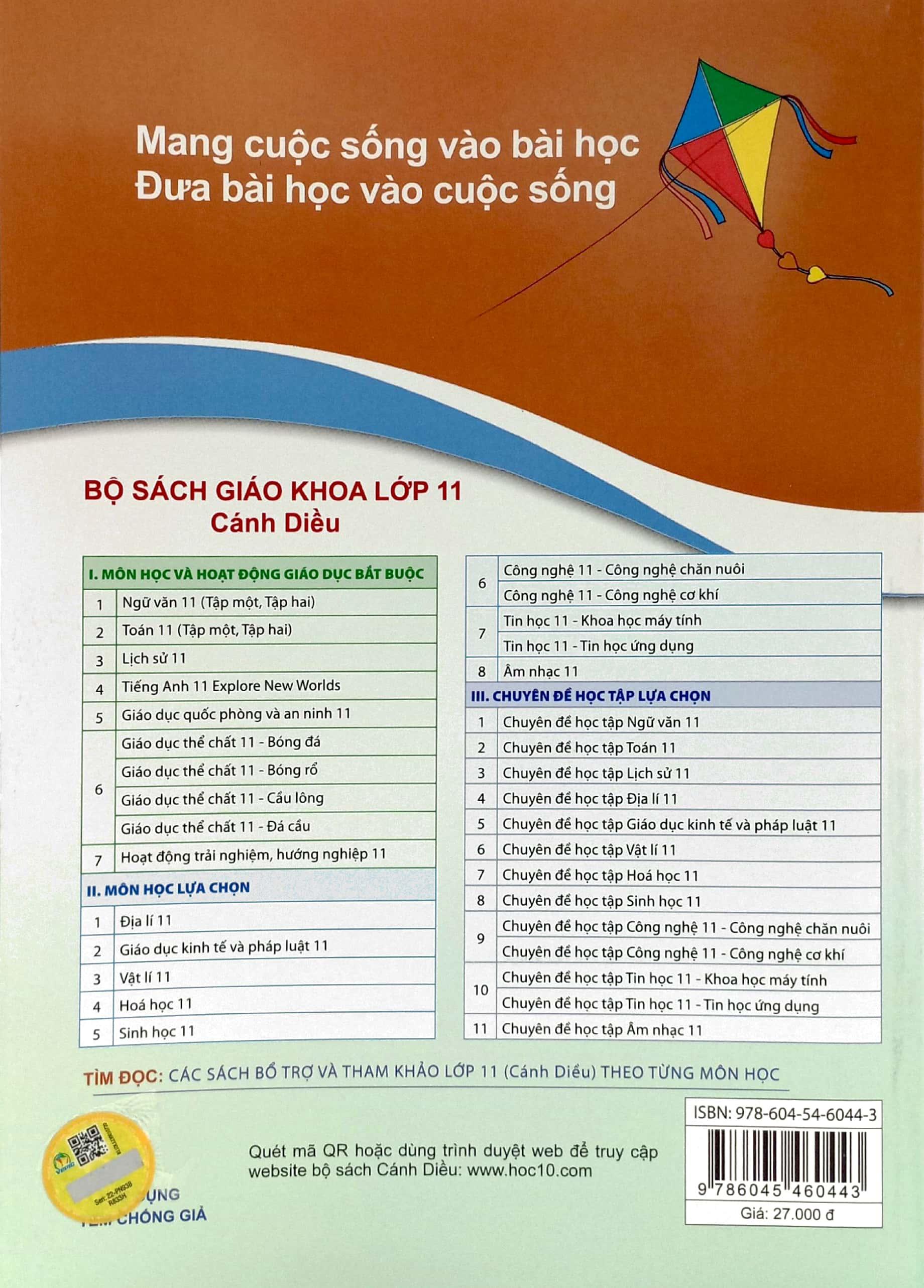Sách Giáo Khoa Bài Tập Địa Lí 11 (Cánh Diều) (Chuẩn) - ảnh 3