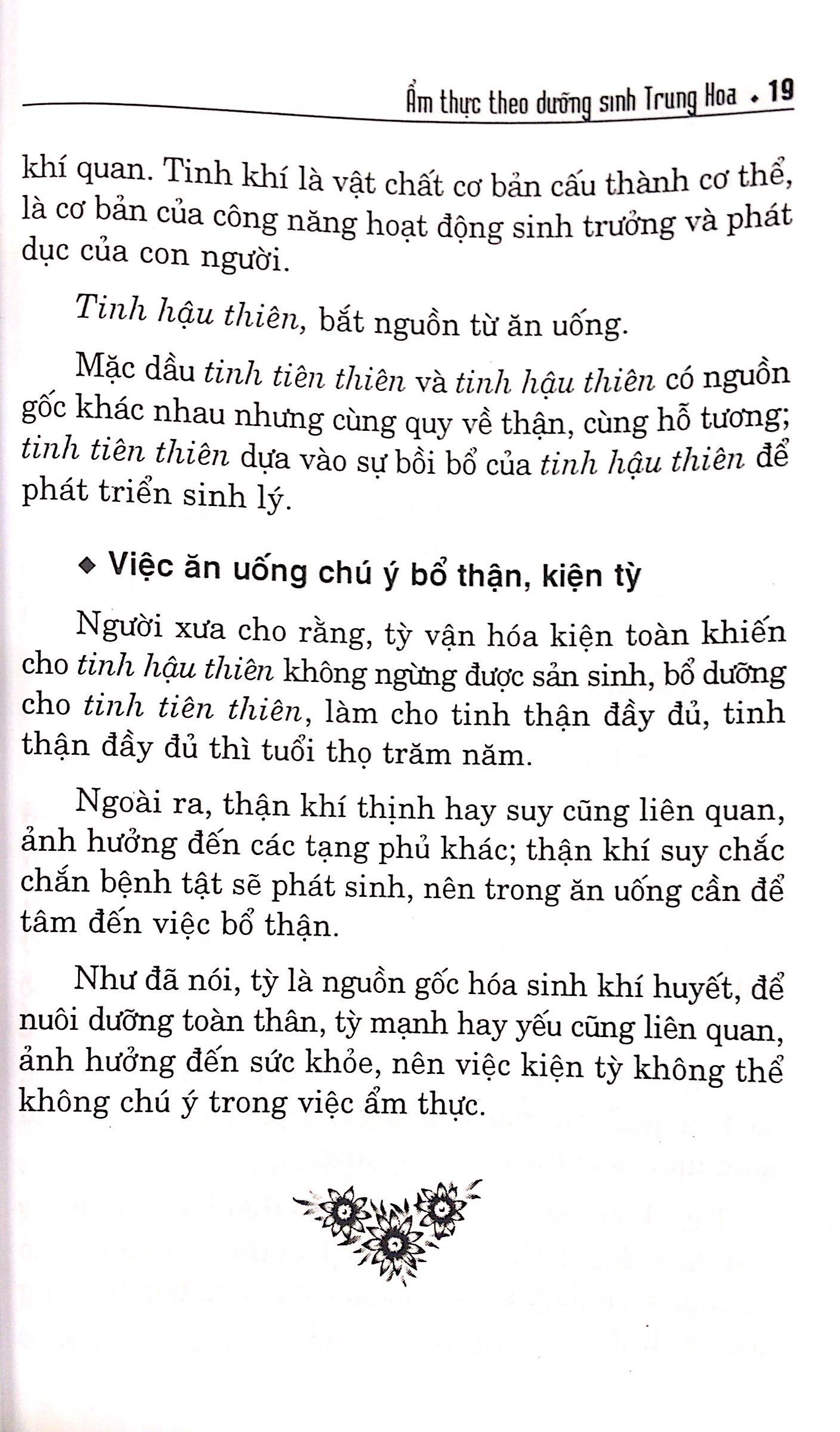 Ẩm Thực Theo Dưỡng Sinh Trung Hoa
