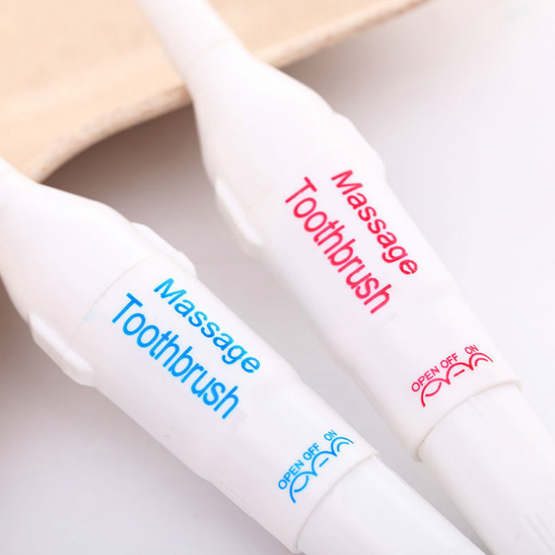 Bàn Chải Đánh Răng Tự Động S0ft Kèm 2 Đầu Bàn Chải Thay Thế