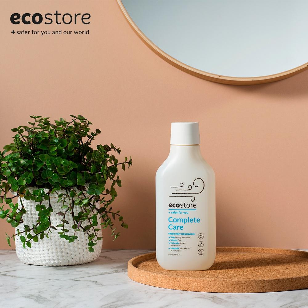 Ecostore Nước súc miệng chăm sóc toàn diện gốc thực vật 450ml (Mouthwash Complete Care)