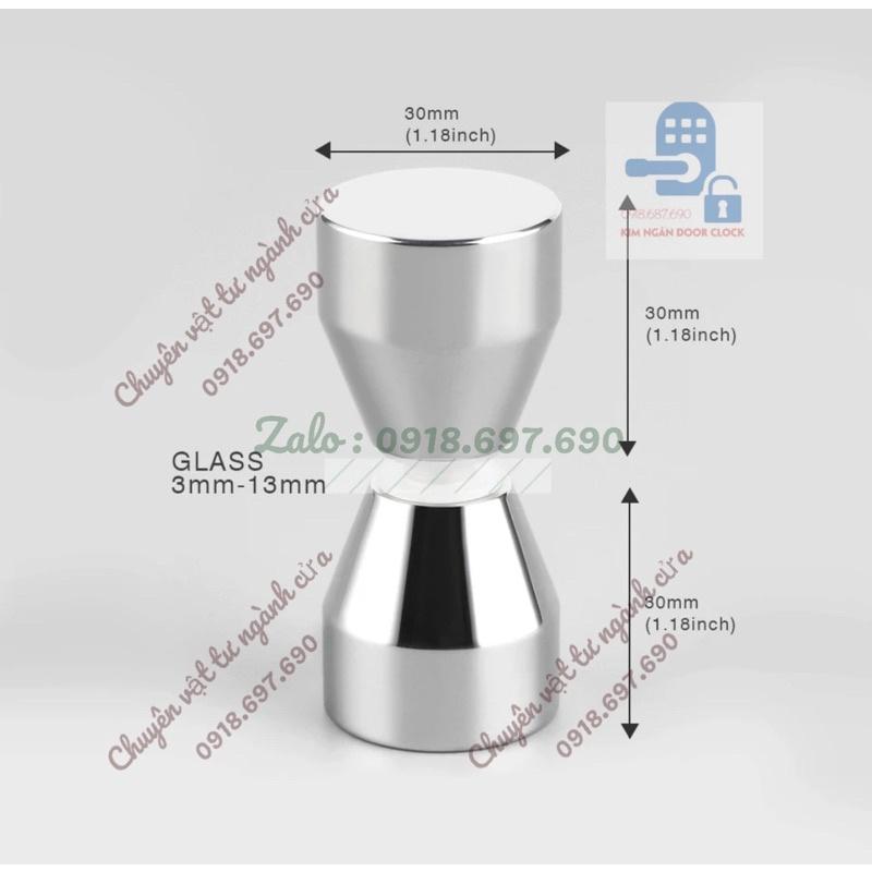 Tay núm gù cửa kính / vách ngăn Compac