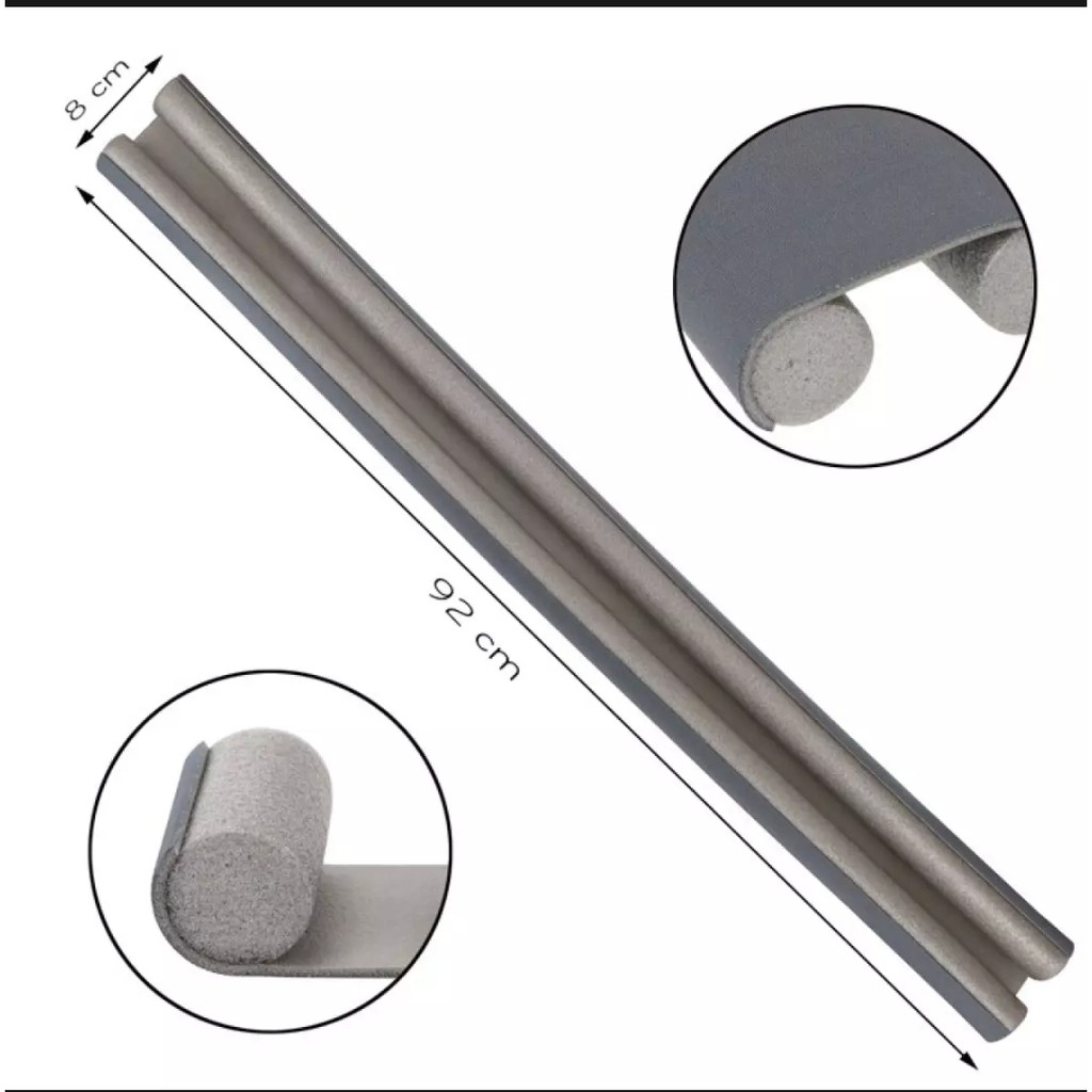 Miếng Xốp Bọc Chân Cửa Chắn Gió Chống Bụi, Ngăn Tiếng ồn, Ngăn Côn Trùng- Chất Liệu Bông xốp + EVA Dày Bền 93 x 9.6cm- Hàng Chính Hãng MINIIN