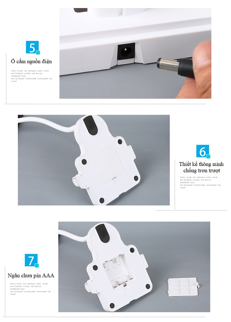 Kính lúp để bàn, cầm tay 3in1