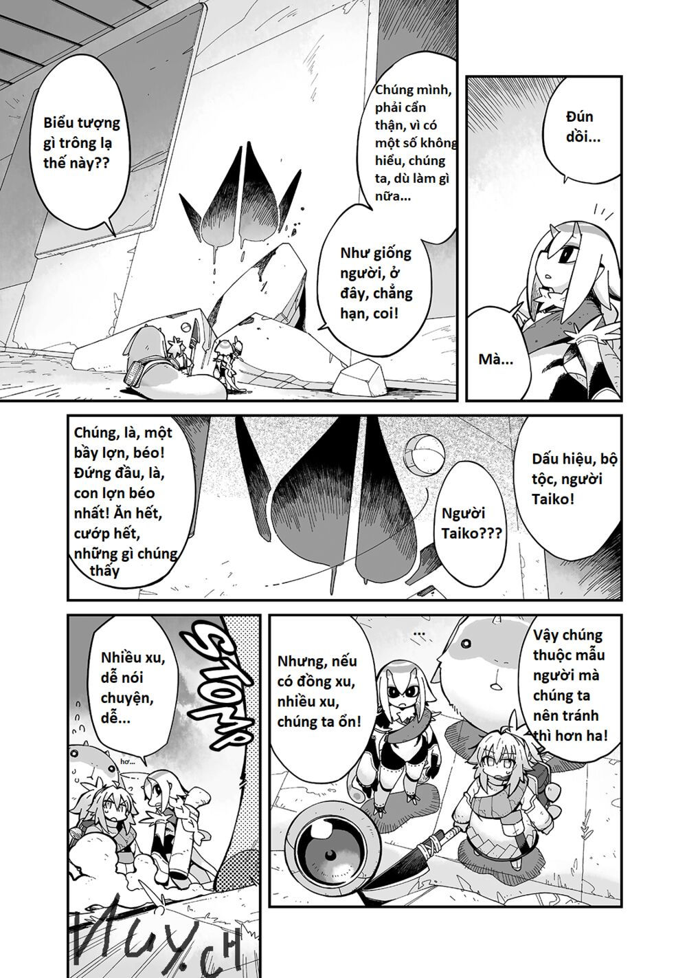 ngay cả khi hậu tận thế, thật hạnh phúc vẫn còn được sống... chapter 11 3