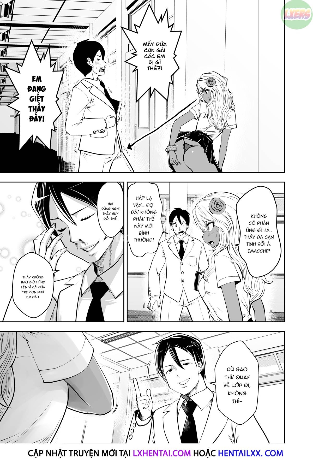 điều chuyển đến học viện gyaru chapter 3 4